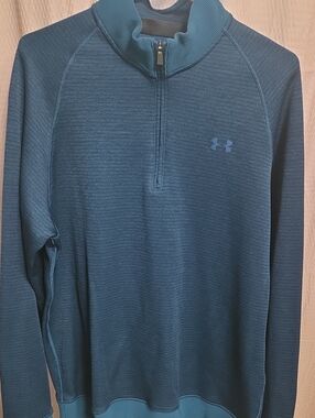 Under Armour Deep Teal Half-Zip Pullover